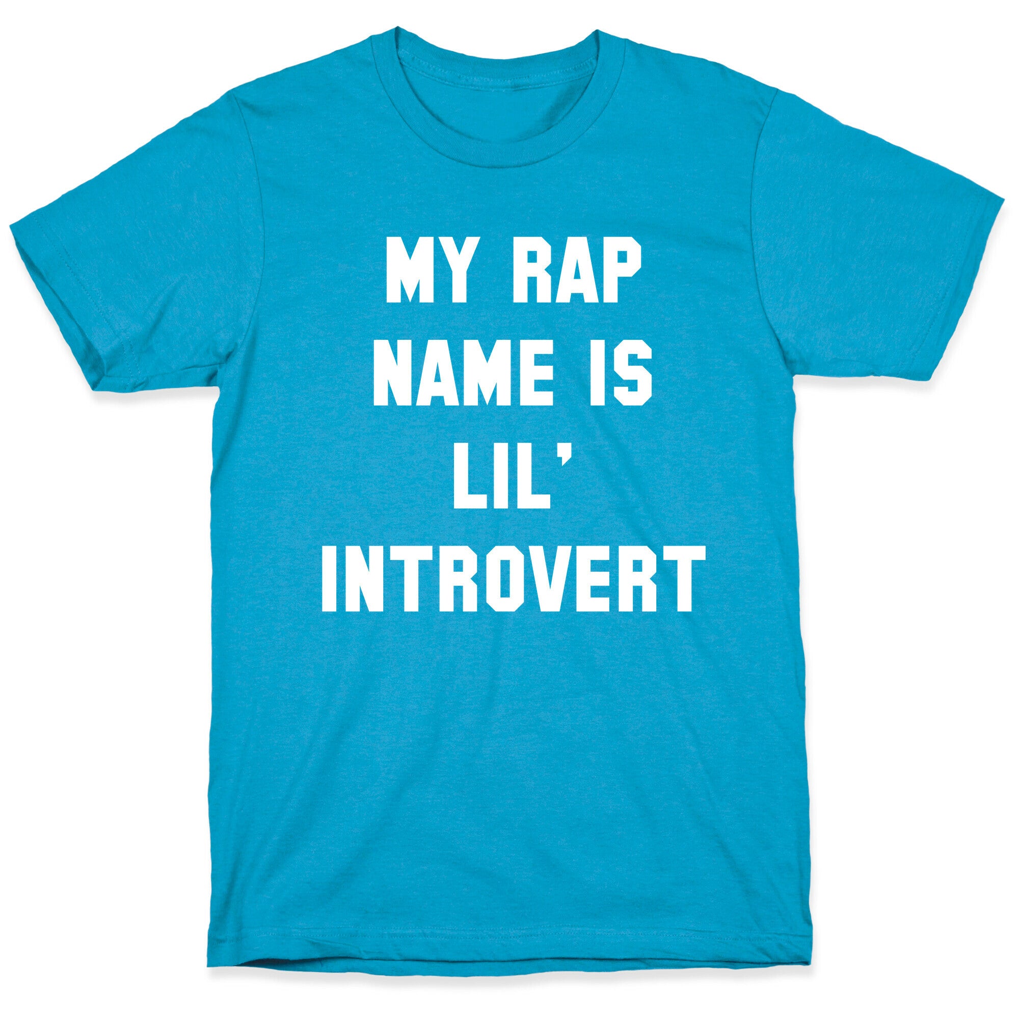 My Rap Name is Lil' Introvert Unisex Triblend Tee